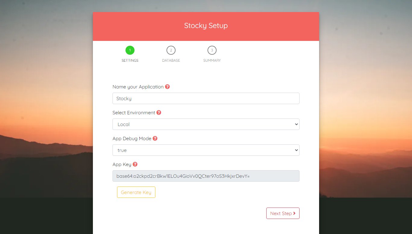 Setup Wizard Step 1